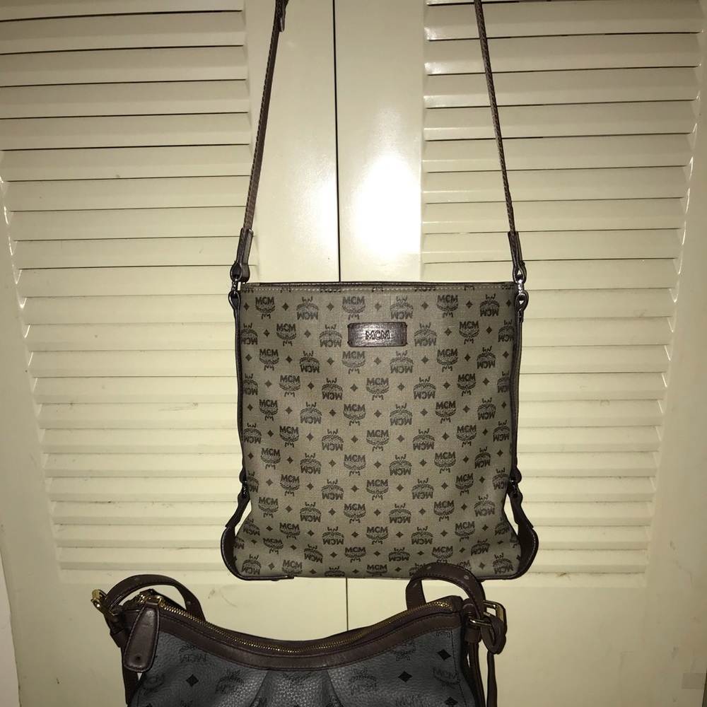 (SOLD GRAILED) MCM Marble Crossbody